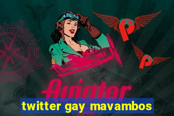 twitter gay mavambos